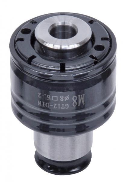 Bernardo quick-change chuck 19 mm GT 12, DIN 371, M8 (8 x 6.2)